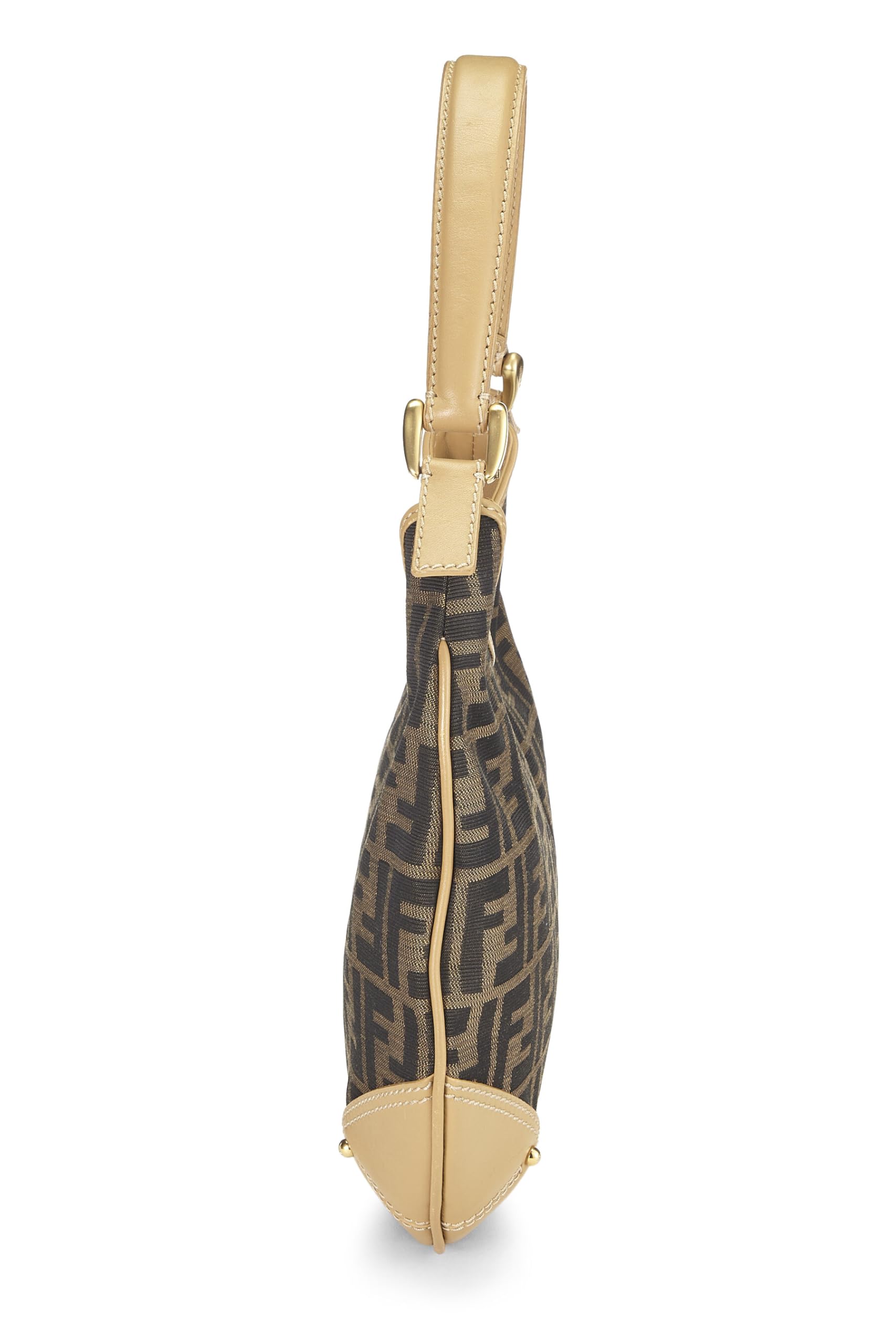 Fendi,  Brown Zucca Canvas Hobo, Brown
