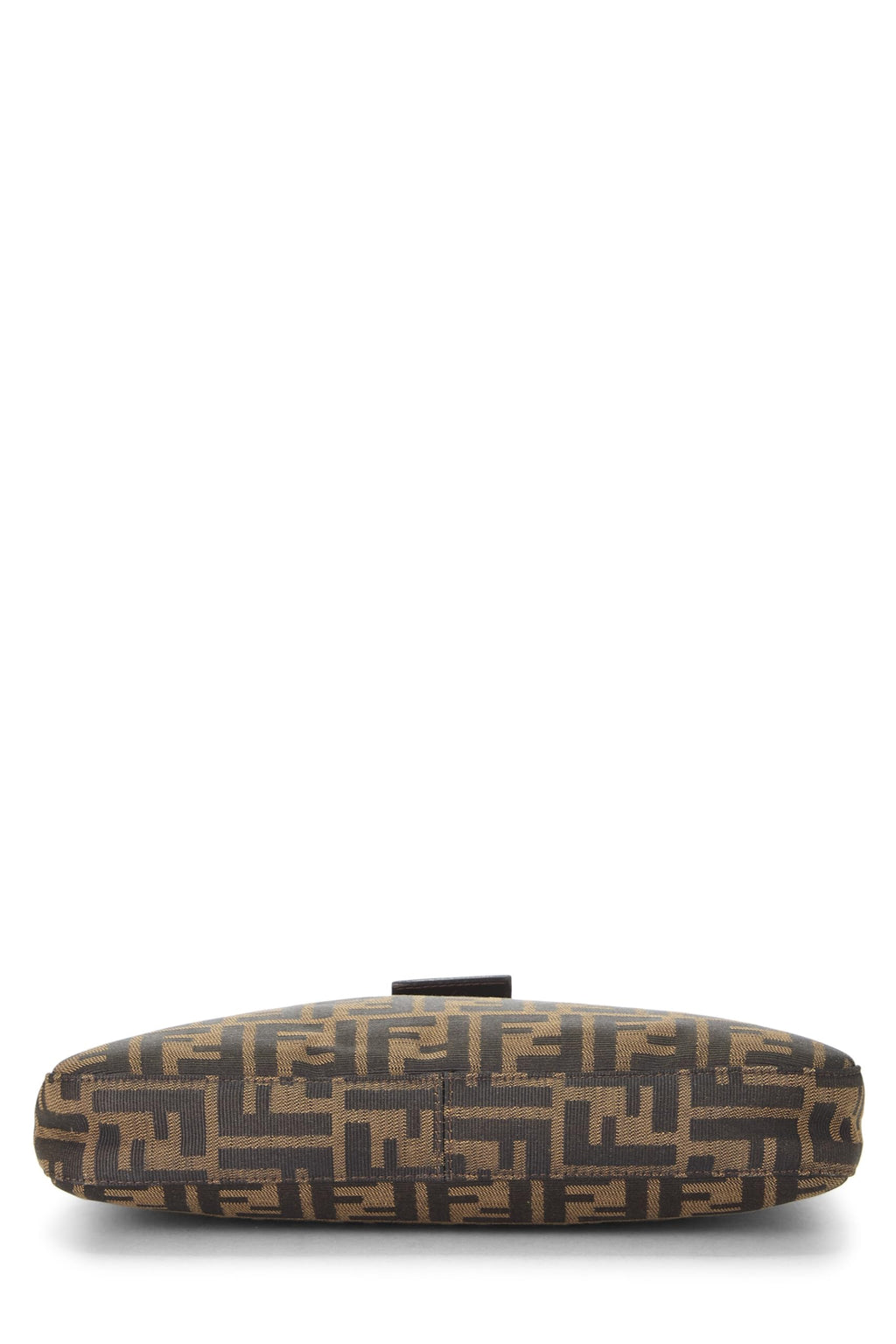 Fendi,  Brown Zucca Canvas Shoulder Bag, Brown