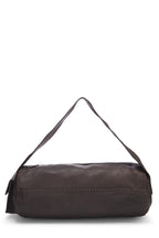 Fendi,  Brown Leather Selleria Shoulder Bag, Brown
