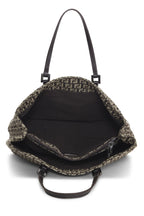 Fendi,  Brown Zucchino Canvas Tote, Brown