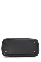 Dior,  Black Calfskin Diorissimo Handbag Mini, Black
