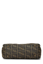 Fendi,  Brown Zucca Canvas Handbag Small, Brown