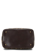 Fendi,  Brown Zucca Canvas Convertible Handbag Small, Brown