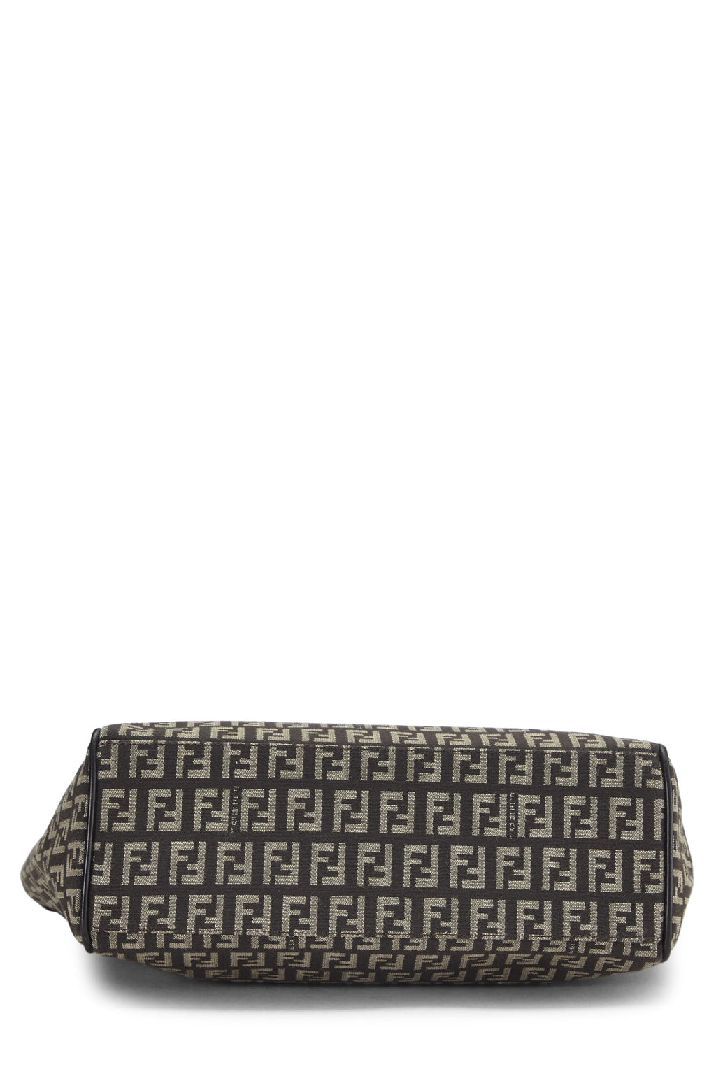 Fendi,  Brown Zucchino Canvas Tote, Brown