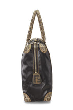 Fendi,  Black Zucca Nylon Tote Large, Black