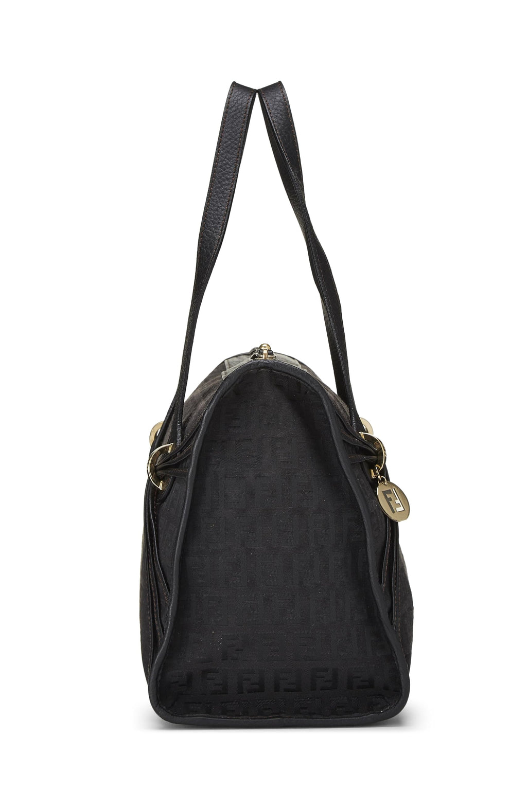 Fendi,  Black Zucchino Tote Small, Black