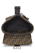 Fendi,  Brown Zucca Fendiness Backpack Small, Brown