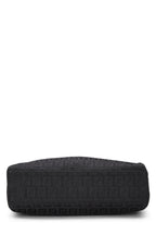 Fendi,  Pink Zucchino Canvas Tote Small, Black