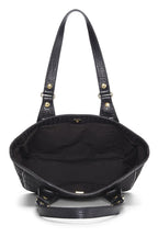 Fendi,  Black Zucchino Canvas Tote Small, Black