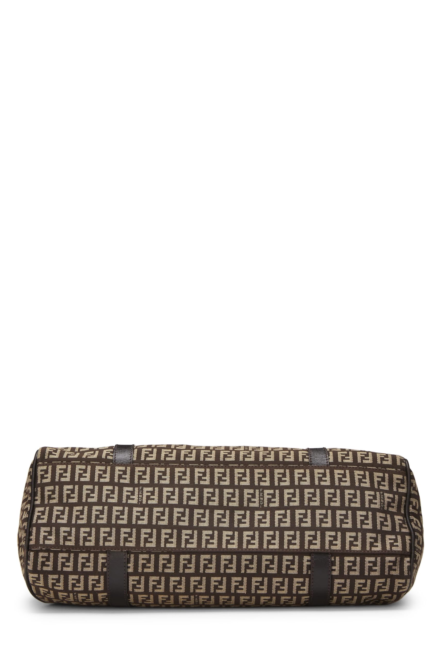 Fendi,  Brown Zucchino Canvas Tote, Brown