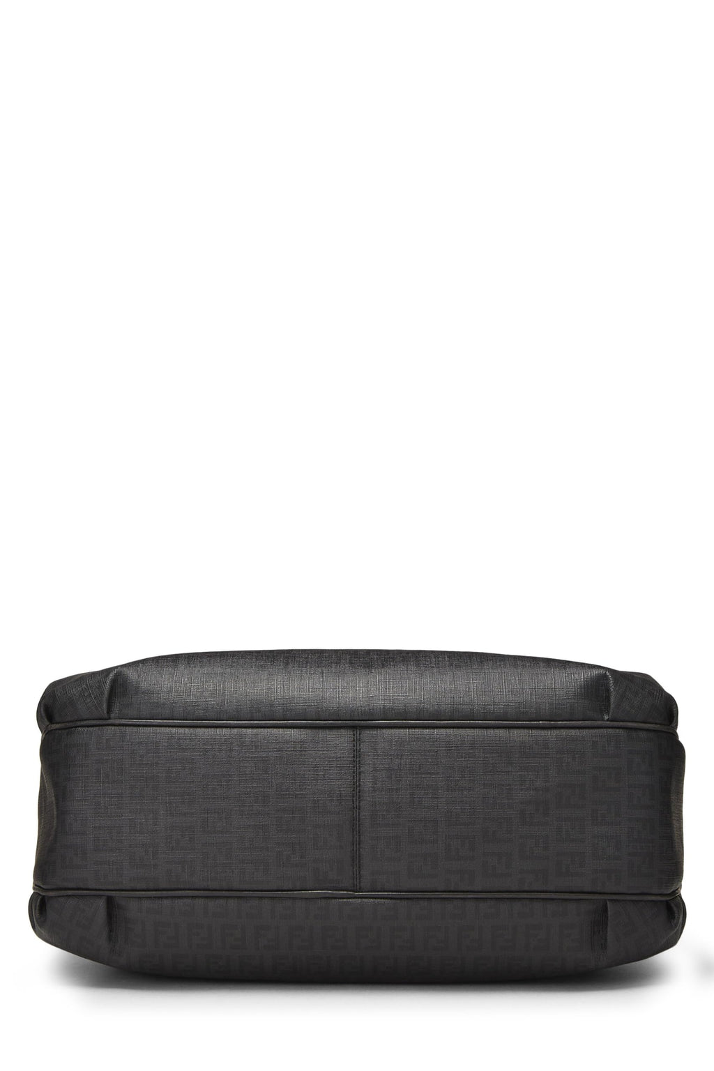 Fendi,  Black Zucchino Chiusura Tote, Black