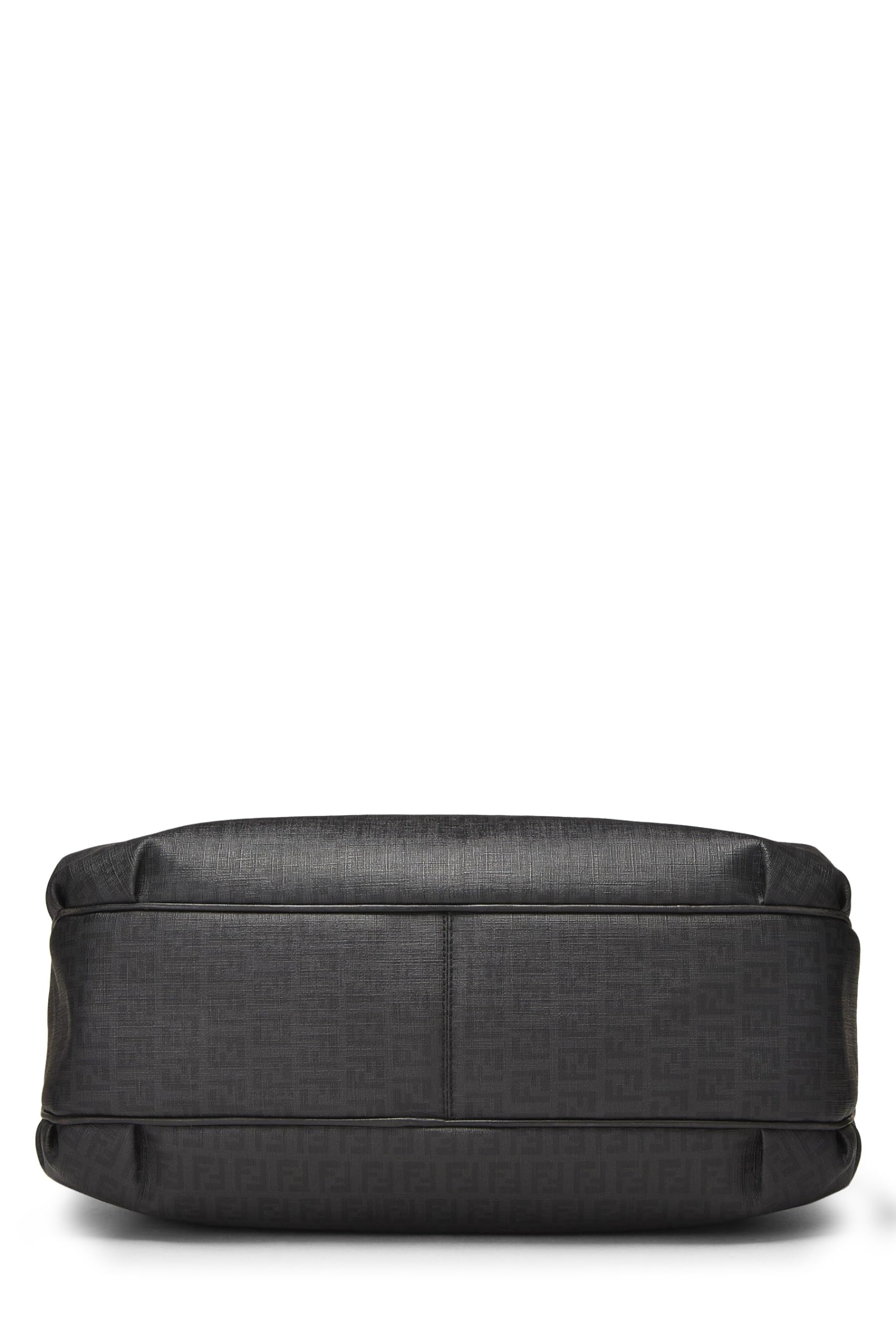 Fendi,  Black Zucchino Chiusura Tote, Black