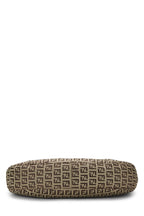 Fendi,  Brown Zucchino Canvas Hobo Bag, Brown