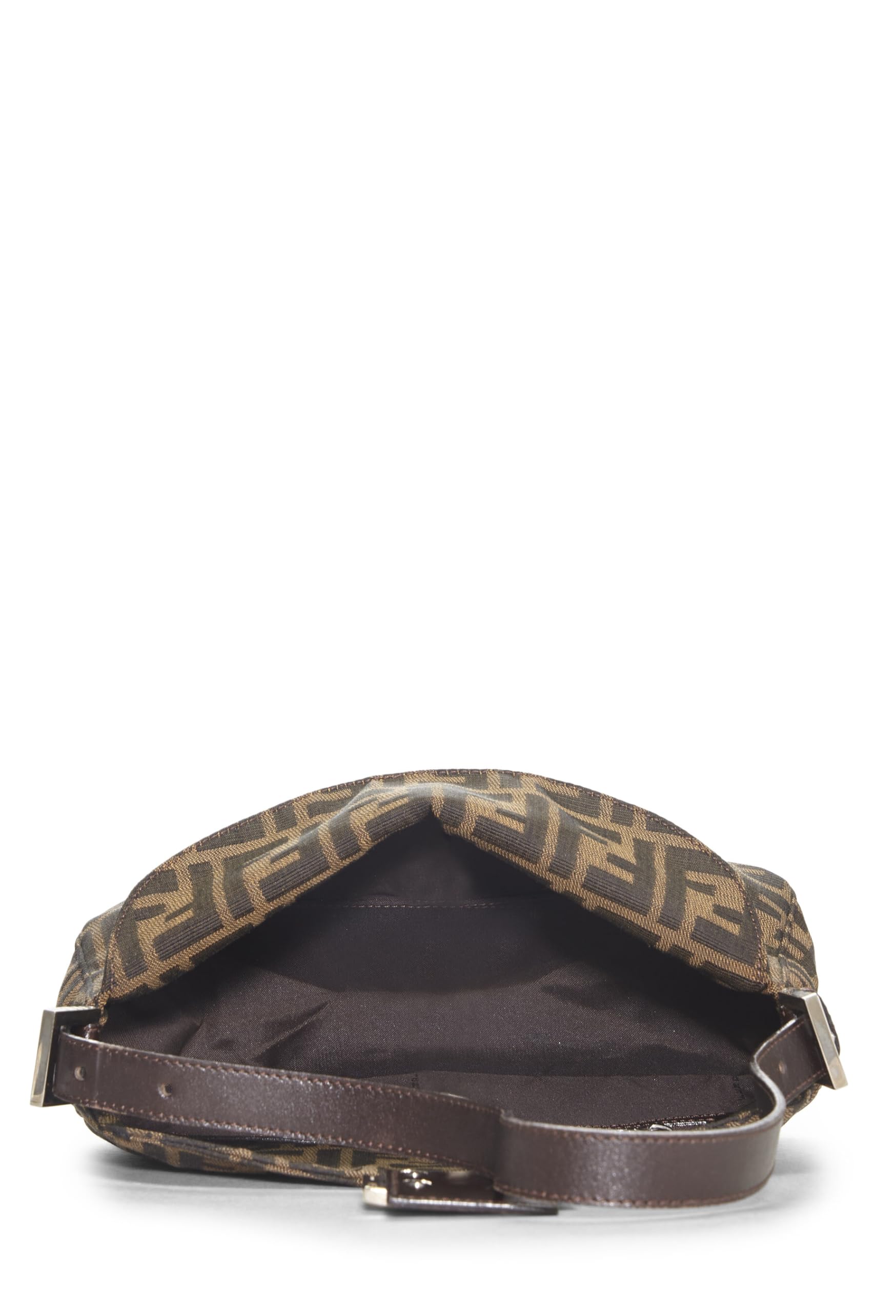 Fendi,  Brown Zucca Canvas Shoulder Bag, Brown