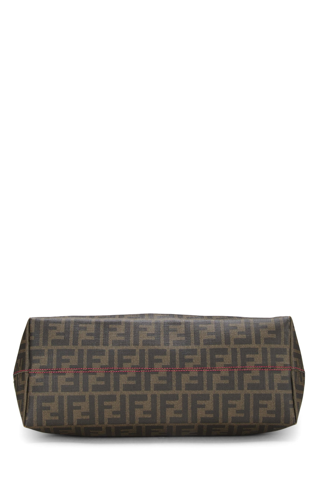 Fendi,  Brown Zucca Coated Canvas Roll Tote Small, Pink