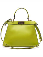 Fendi Peekaboo ISeeU Medium Tote Bag Green