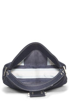 Fendi,  Navy Canvas Shoulder Bag Small, Navy