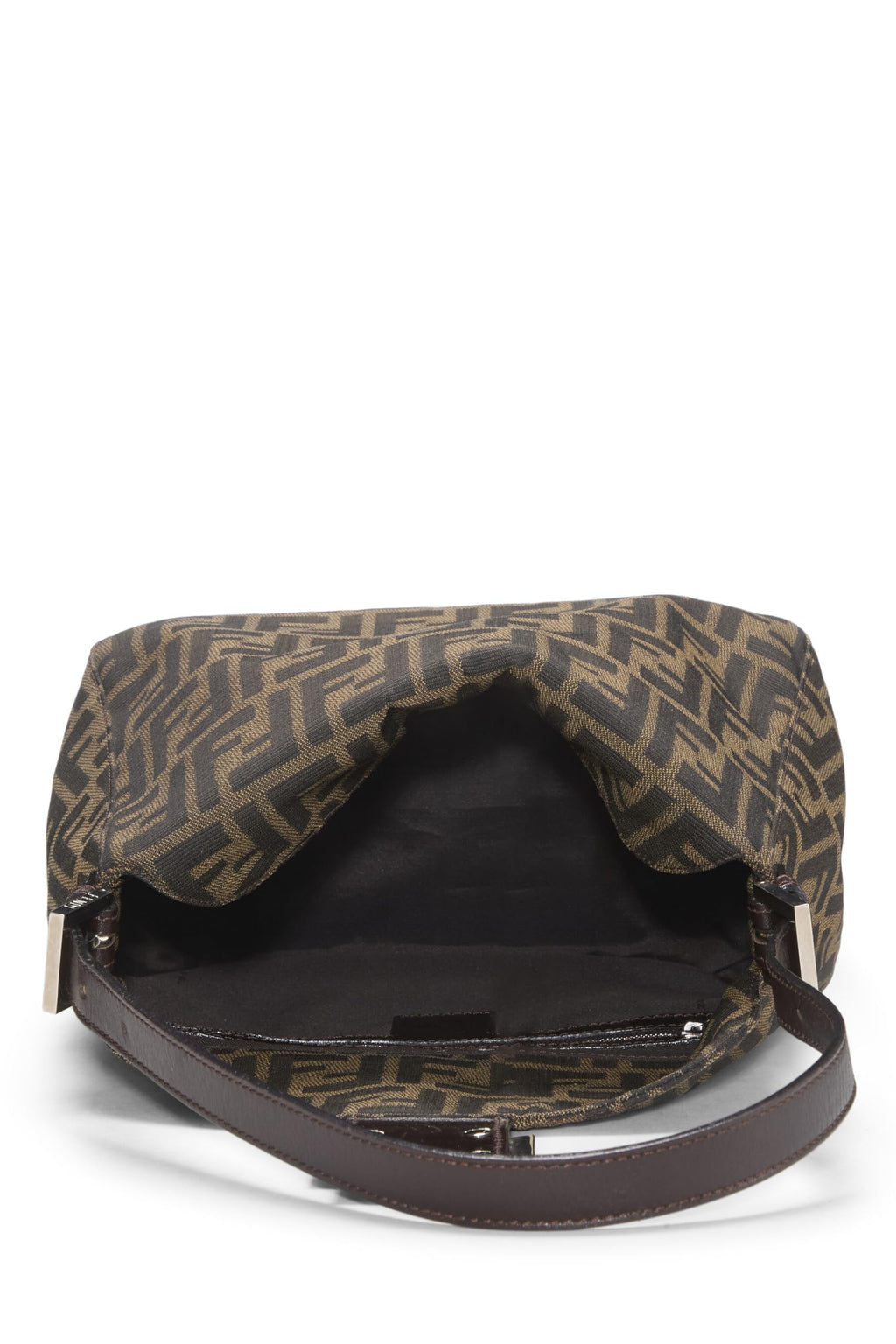 Fendi,  Brown Zucca Canvas Shoulder Bag, Brown