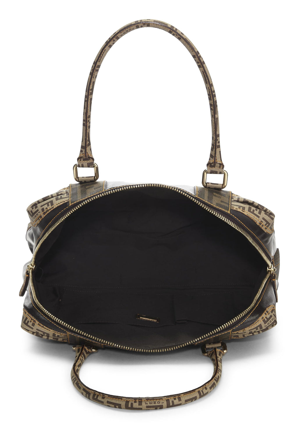 Fendi,  Black Zucca Nylon Tote Large, Black
