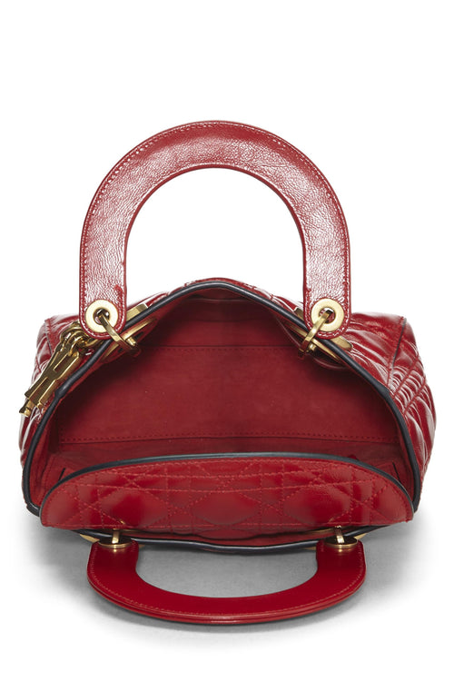Dior,  Red Calfskin My Lady Dior Lucky Charm Small, Red