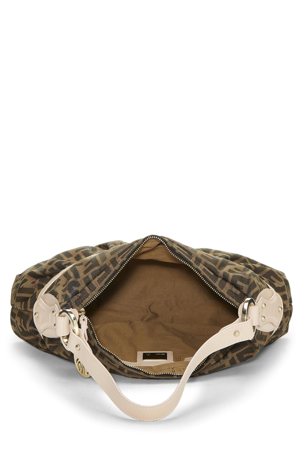 Fendi,  Pink Zucca Canvas Chef Hobo, Pink