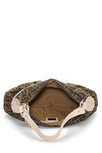 Fendi,  Pink Zucca Canvas Chef Hobo, Pink
