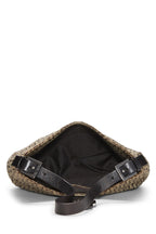 Fendi,  Brown Zucchino Shoulder Bag, Brown