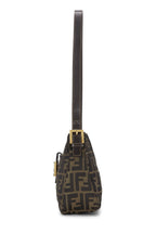 Fendi,  Brown Zucca Canvas Shoulder Bag, Brown