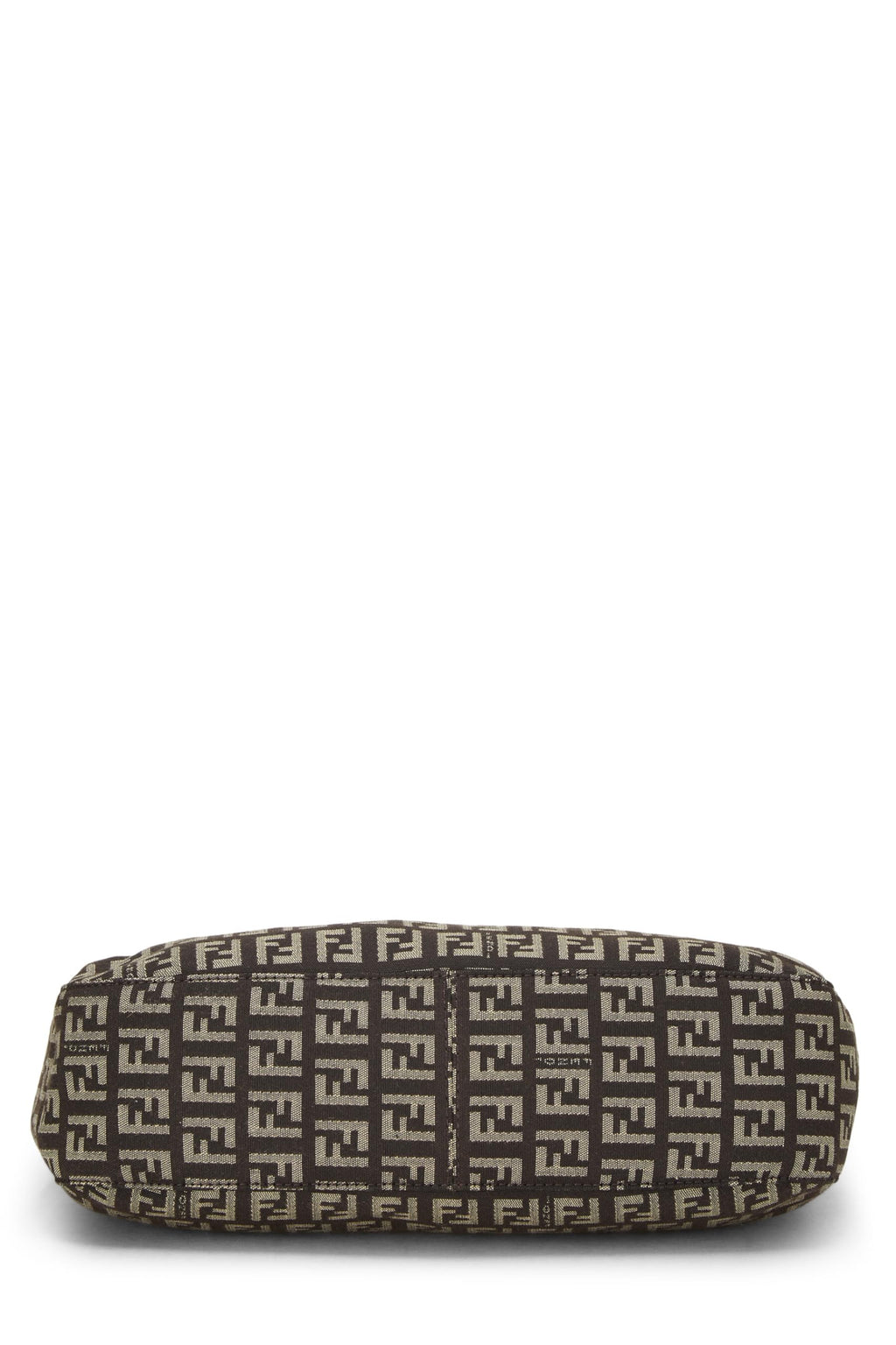 Fendi,  Brown Zucchino Shoulder Bag Small, Brown