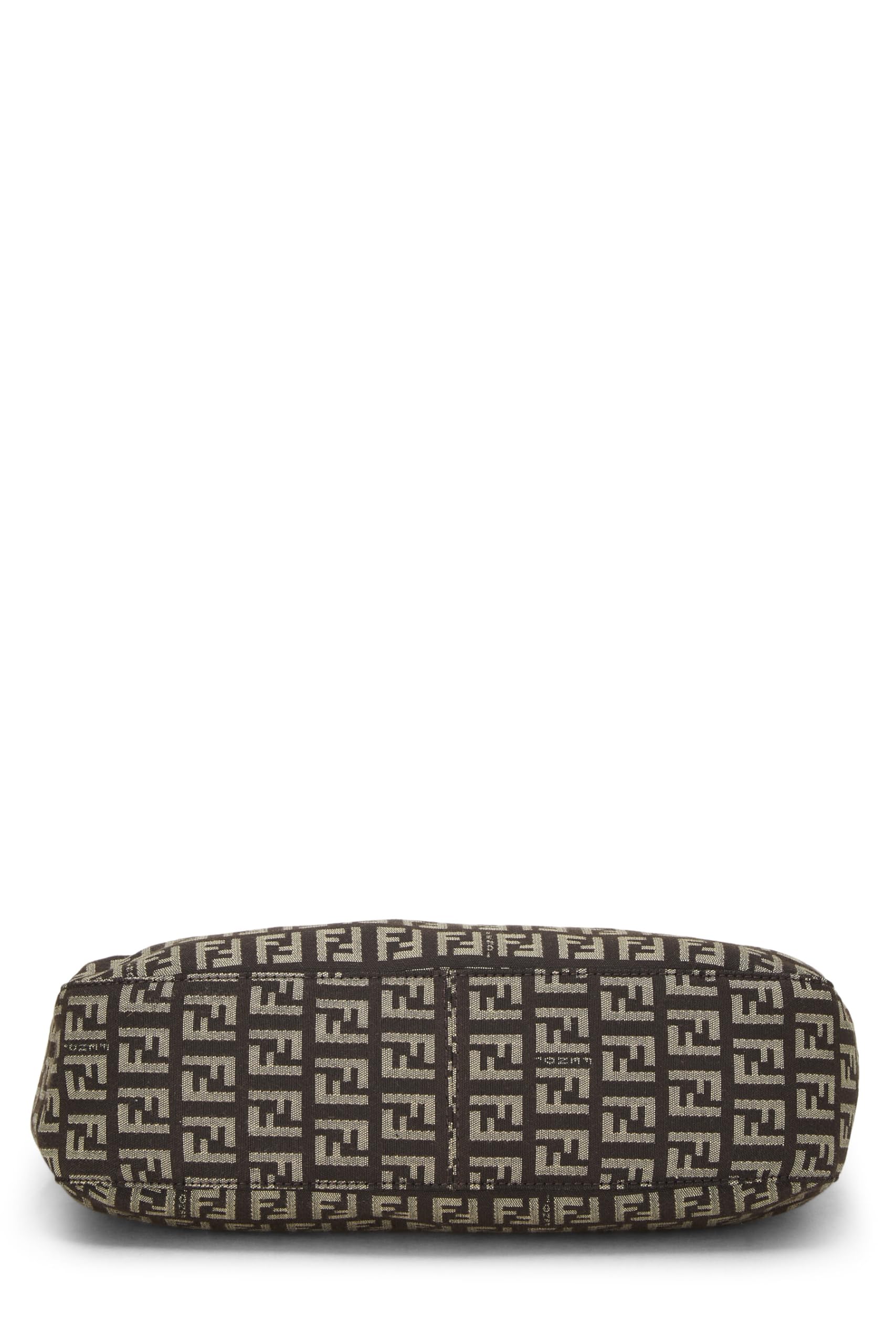 Fendi,  Brown Zucchino Shoulder Bag Small, Brown