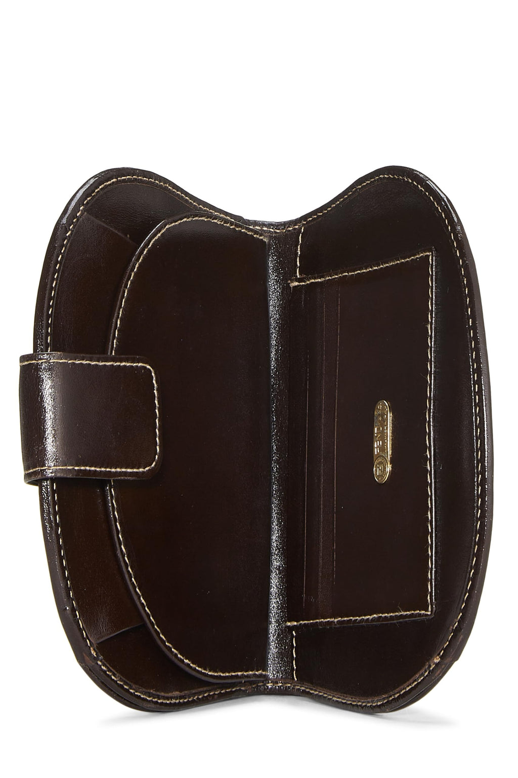 Fendi,  Brown Zucca Canvas Wallet, Brown
