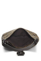Fendi,  Brown Zucca Canvas Shoulder Bag, Brown