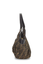 Fendi,  Brown Zucca Canvas Chef Pocket Tote Large, Brown