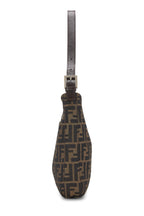 Fendi,  Brown Zucca Canvas Shoulder Bag, Brown