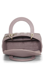 Dior,  Purple Cannage Quilted Lambskin Lady Dior Medium, Purple