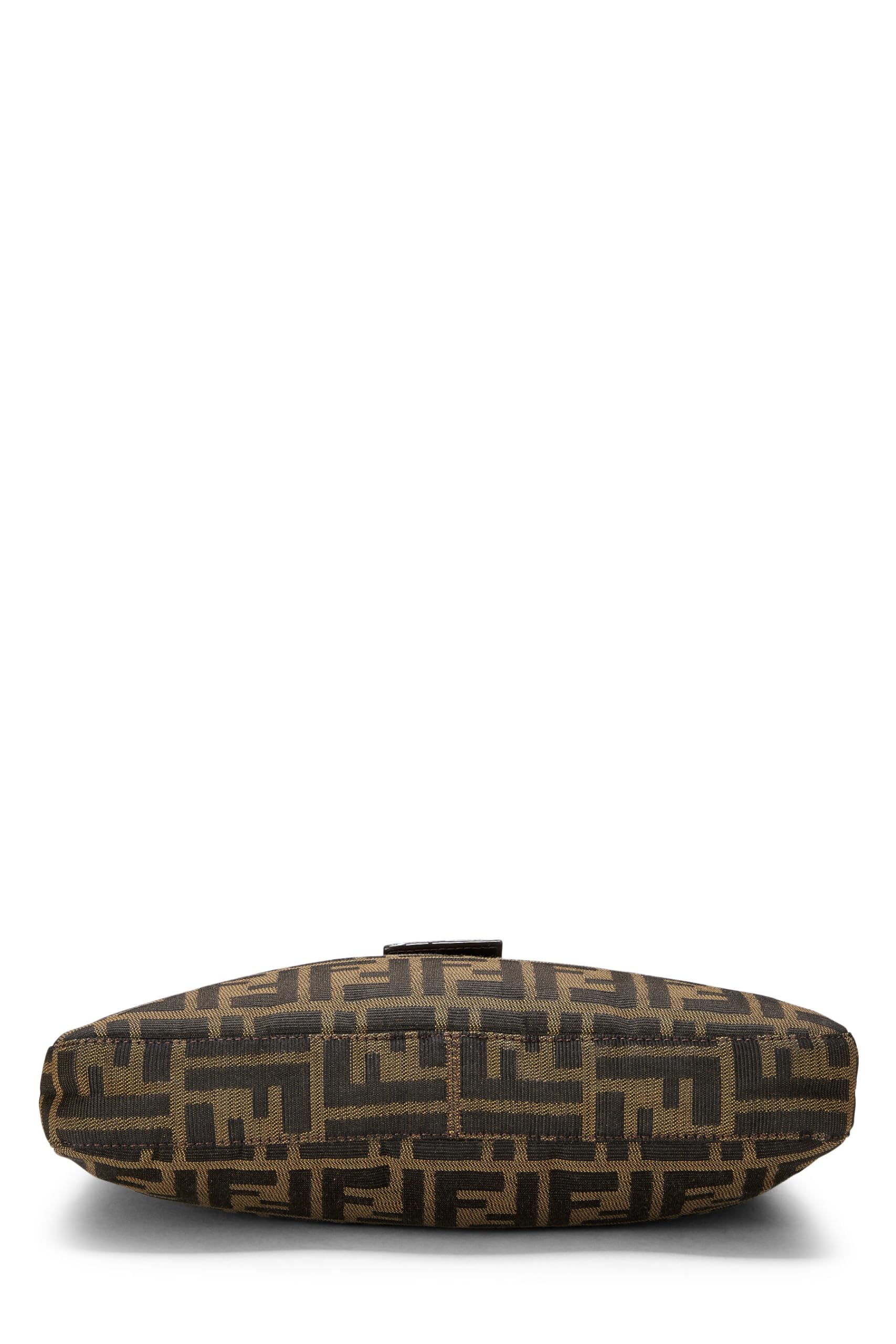 Fendi,  Brown Zucca Canvas Shoulder Bag, Brown