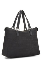 Fendi,  Black Zucchino Canvas Tote, Black