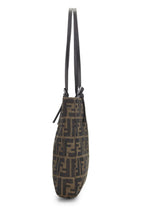 Fendi,  Blrown Zucca Canvas Tote Small, Brown