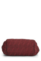 Fendi,  Red Zucca Canvas Chef Pocket Tote Small, Red