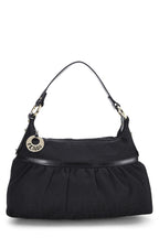Fendi,  Black Zucca Canvas Chef Hobo, Black