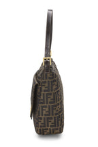 Fendi,  Brown Zucca Canvas Shoulder Bag Large, Brown