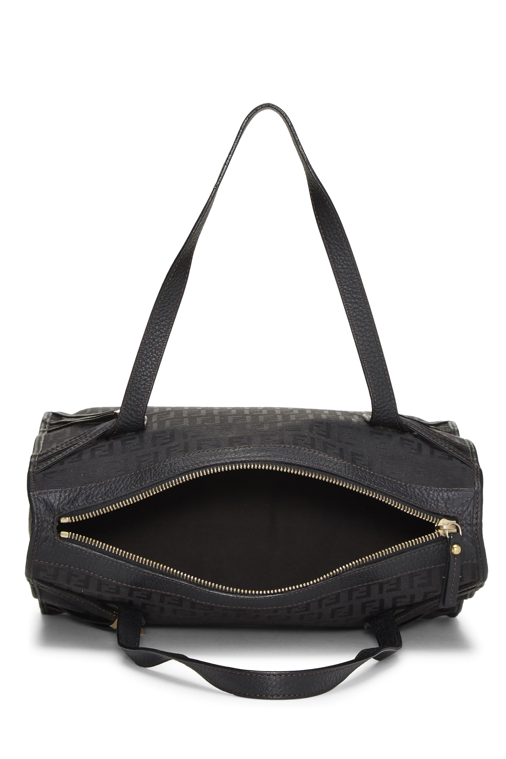 Fendi,  Black Zucchino Tote Small, Black