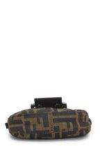 Fendi,  Brown Zucca Canvas Croissant Mini, Brown