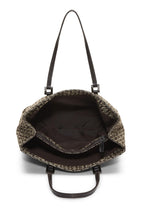 Fendi,  Brown Zucca Canvas Selleria Vertical Tote Small, Brown