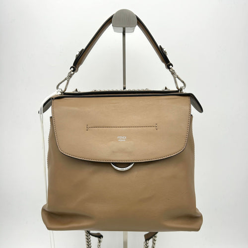 FENDI Vitello Century Opaco Large Back to School Backpack LA17446