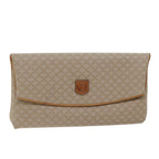 CELINE Macadam Canvas Clutch Bag Beige  72090