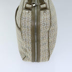 CELINE C Macadam Canvas Hand Bag Khaki Auth 72182