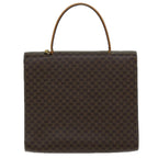 CELINE Macadam Canvas Hand Bag PVC Brown  72184