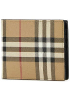 Burberry Men's Vintage Check Half Wallet Beige