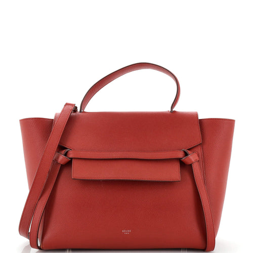 Celine Belt Bag Textured Leather Mini